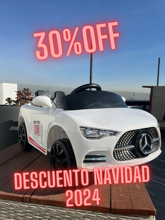 AUTO A BATERIA PARA NIÑOS CON CONTROL MANDO DISTANCIA TIPO MERCEDES