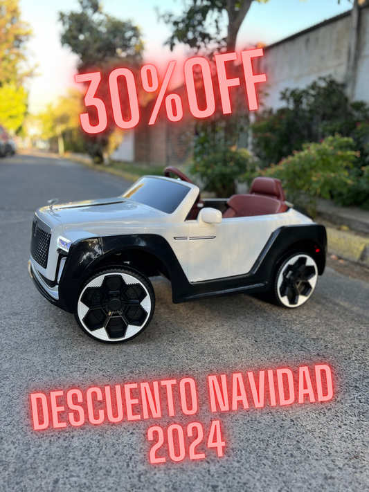 AUTO ELEGANTE TIPO R ROYCE A BATERIA PARA NIÑOS CON MALETERO